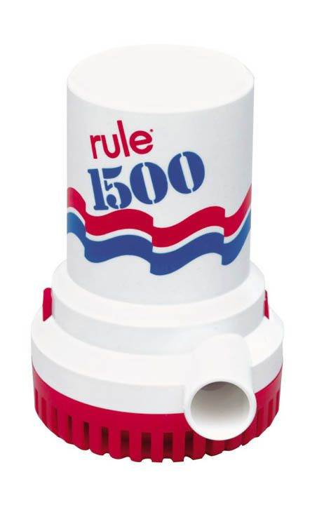 Rule 1500 Dränkbar Länspump 12v/24v i gruppen Pumpar / Länspumpar & Tillbehör / Länspumpar hos Marinsystem (Rule 1500)